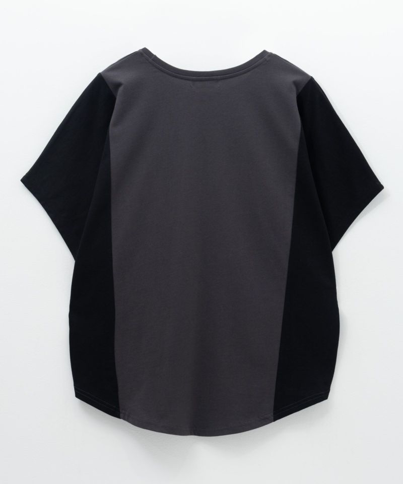 NAVY nAvy 切替ドルマンTシャツ レディース メール便 対応商品商品画像-19