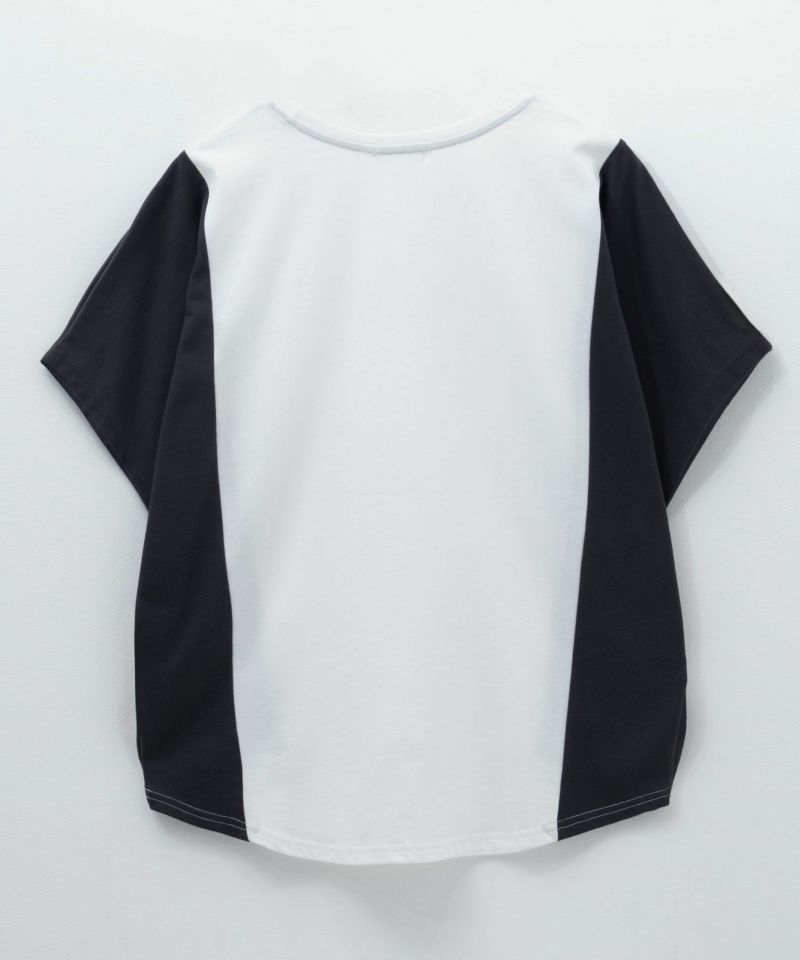 NAVY nAvy 切替ドルマンTシャツ レディース メール便 対応商品商品画像-21