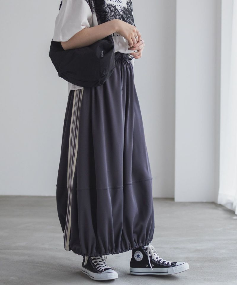 NAVY  nAvy ラインバルーンスカート レディース商品画像-2