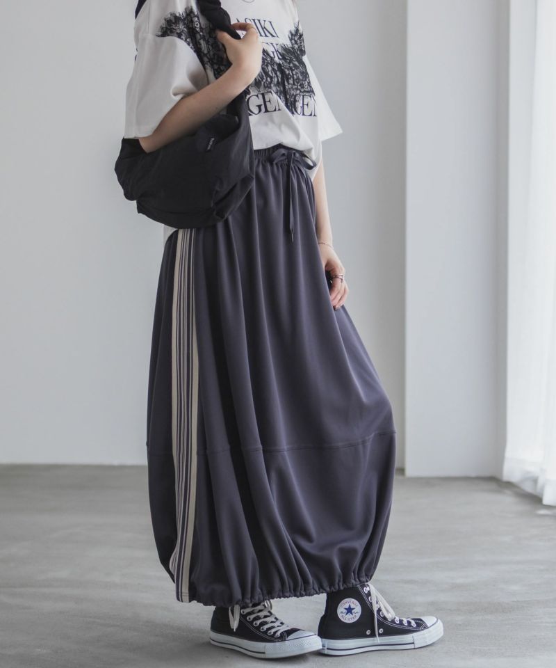 NAVY nAvy ラインバルーンスカート レディース商品画像-15