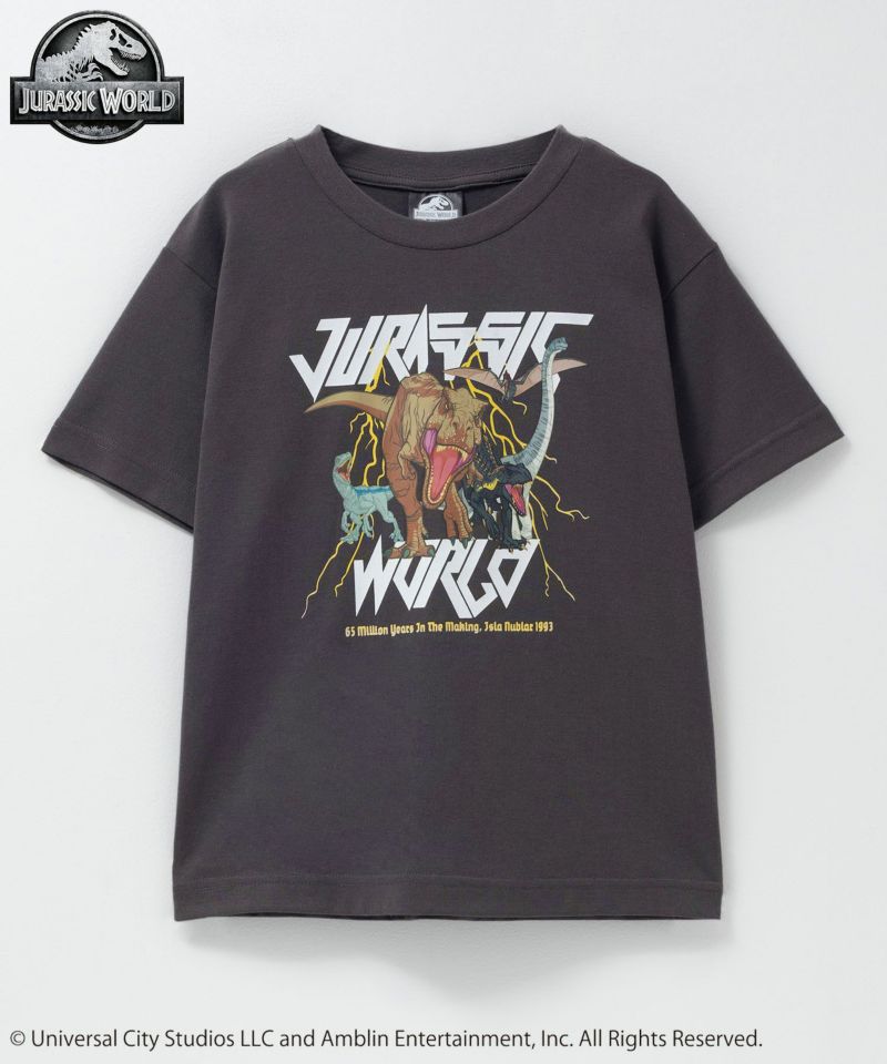 ジュラシック・ワールド プリントTシャツ キッズ メール便 対応商品商品画像-1