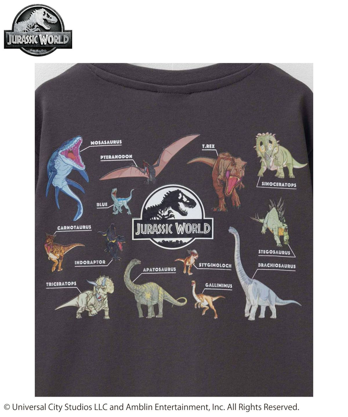 ジュラシック・ワールド プリントTシャツ キッズ ネコポス 対応商品