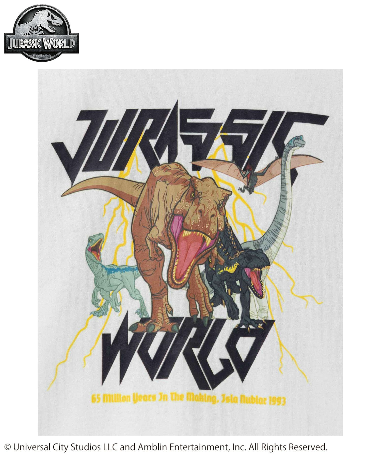 ジュラシック・ワールド プリントTシャツ キッズ ネコポス 対応商品ジュラシック・ワールド プリントTシャツ キッズ ネコポス 対応商品