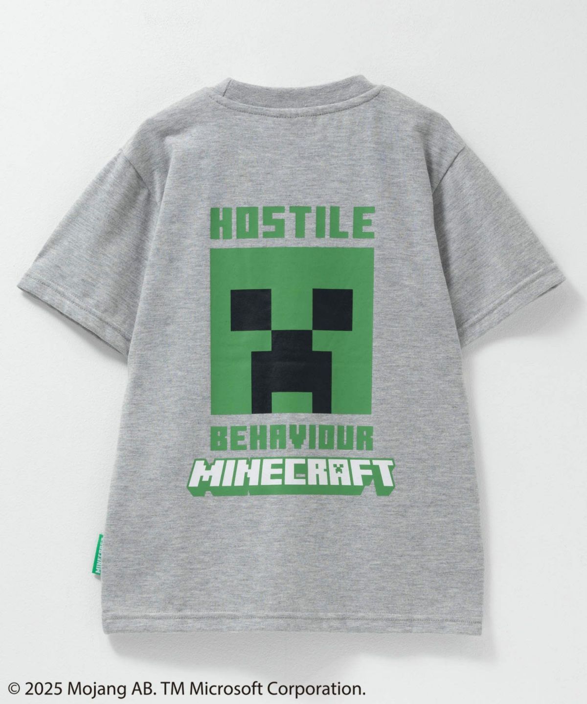 Minecraft マインクラフト ポケット付きTシャツ キッズ ネコポス 対応商品