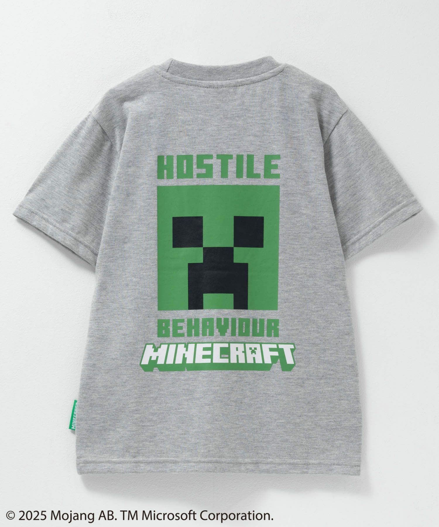 Minecraft マインクラフト ポケット付きTシャツ キッズ ネコポス 対応商品