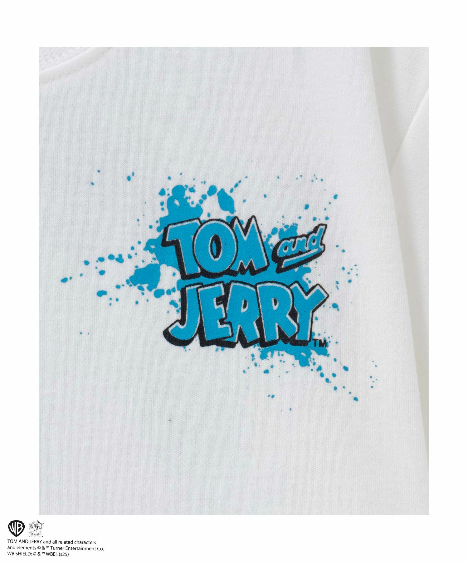 Tom and Jerry 転写プリントビッグTシャツ キッズ メール便 対応商品商品画像-7
