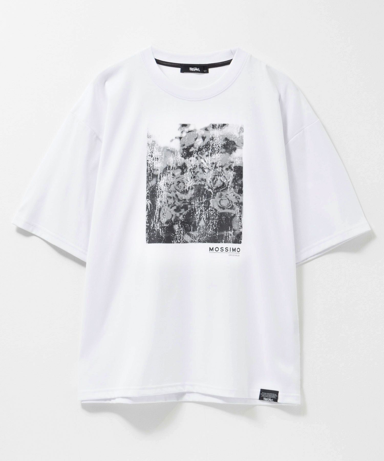 MOSSIMO フラワープリントTシャツ メンズ メール便 対応商品商品サムネイル-3