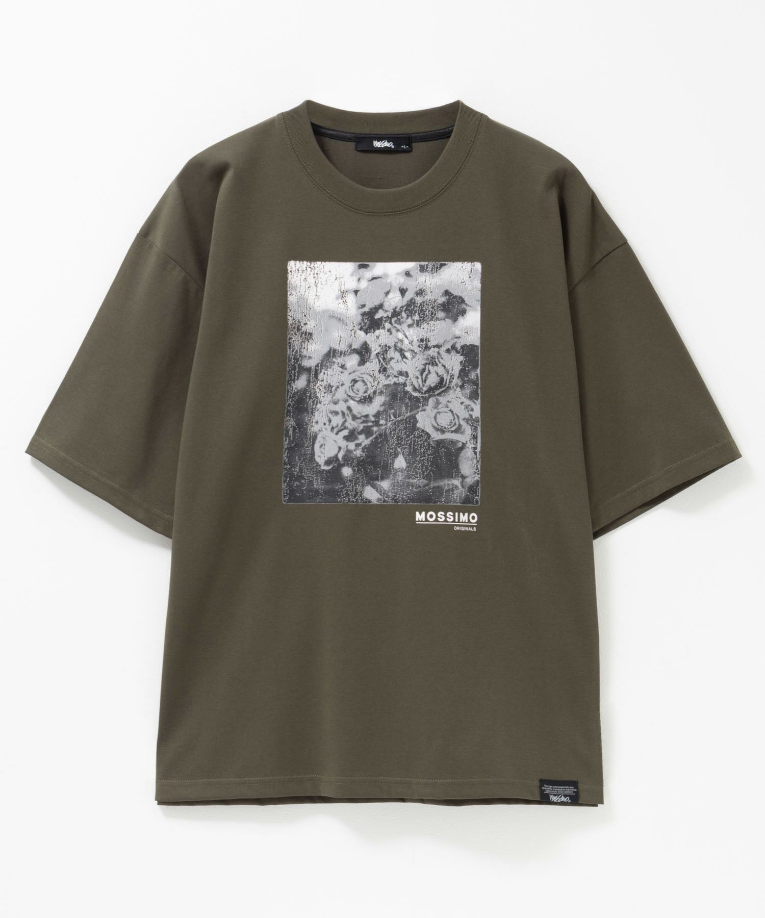 MOSSIMO フラワープリントTシャツ メンズ メール便 対応商品商品サムネイル-5