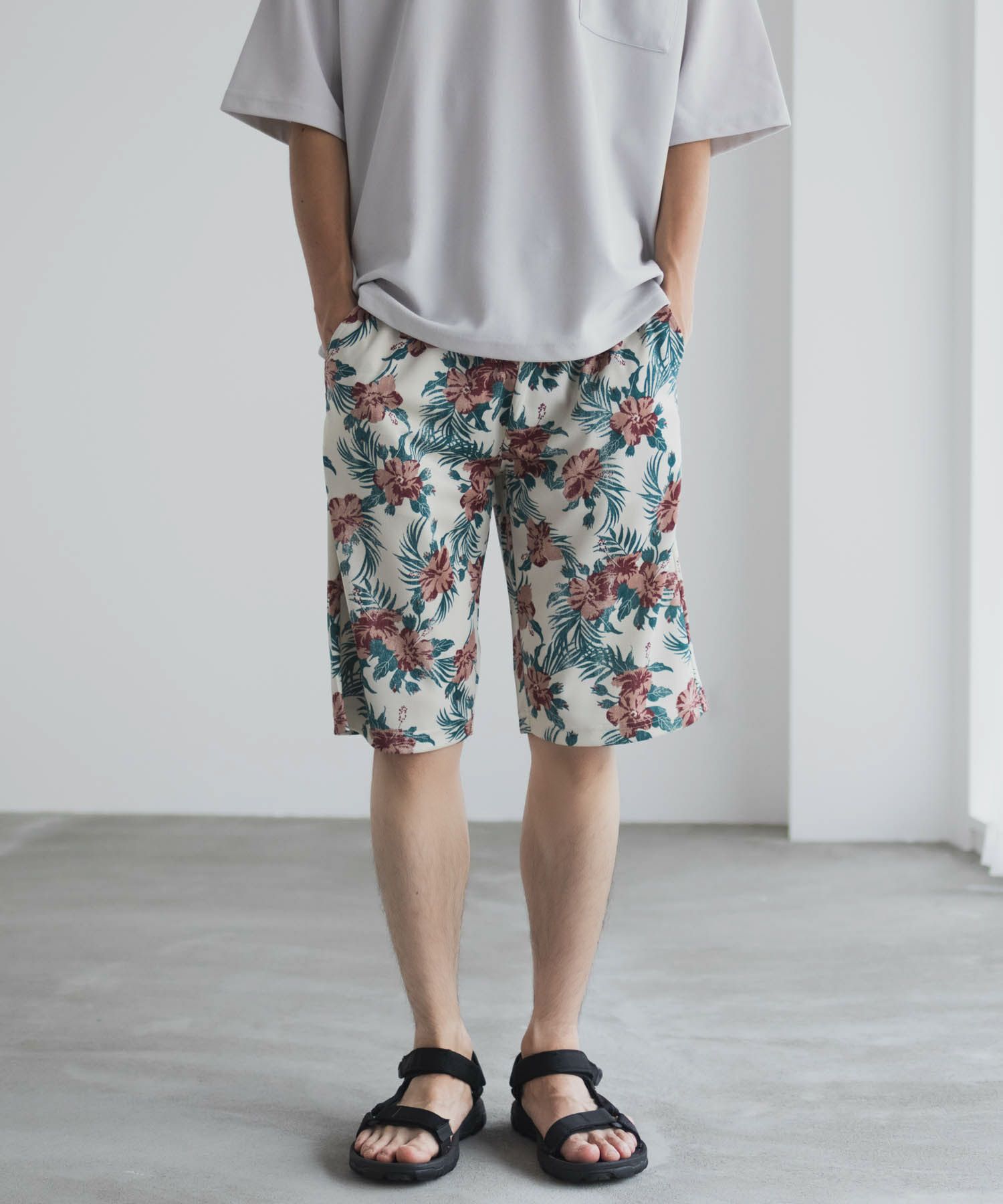 NAVY ハニカムメッシュショートパンツ メンズ