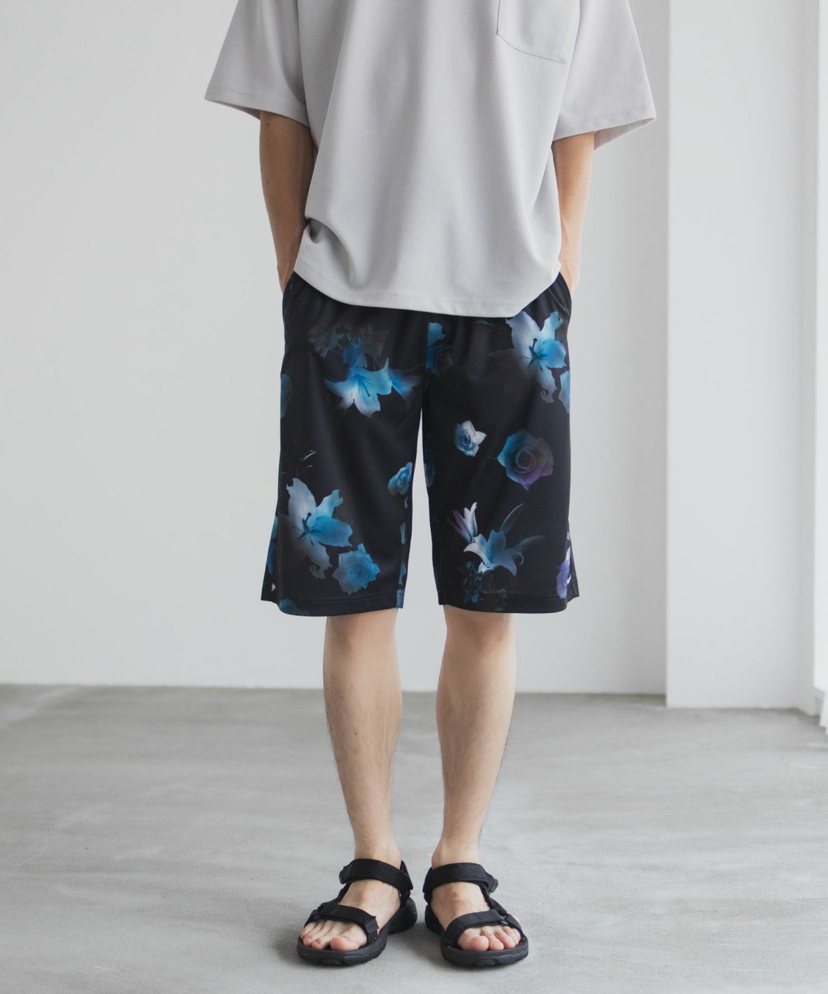 NAVY ハニカムメッシュショートパンツ メンズ