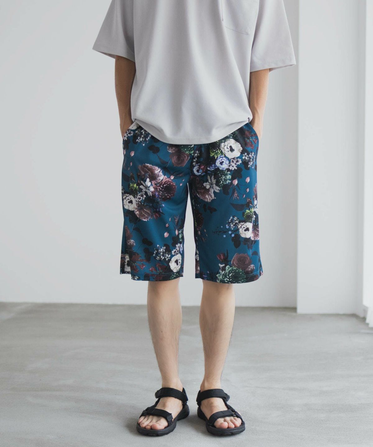 NAVY ハニカムメッシュショートパンツ メンズ