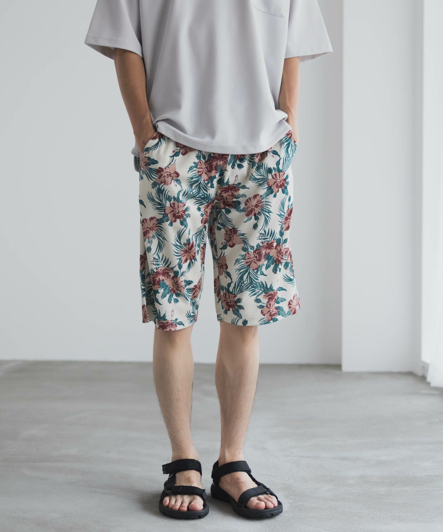 NAVY ハニカムメッシュショートパンツ メンズ商品画像-5