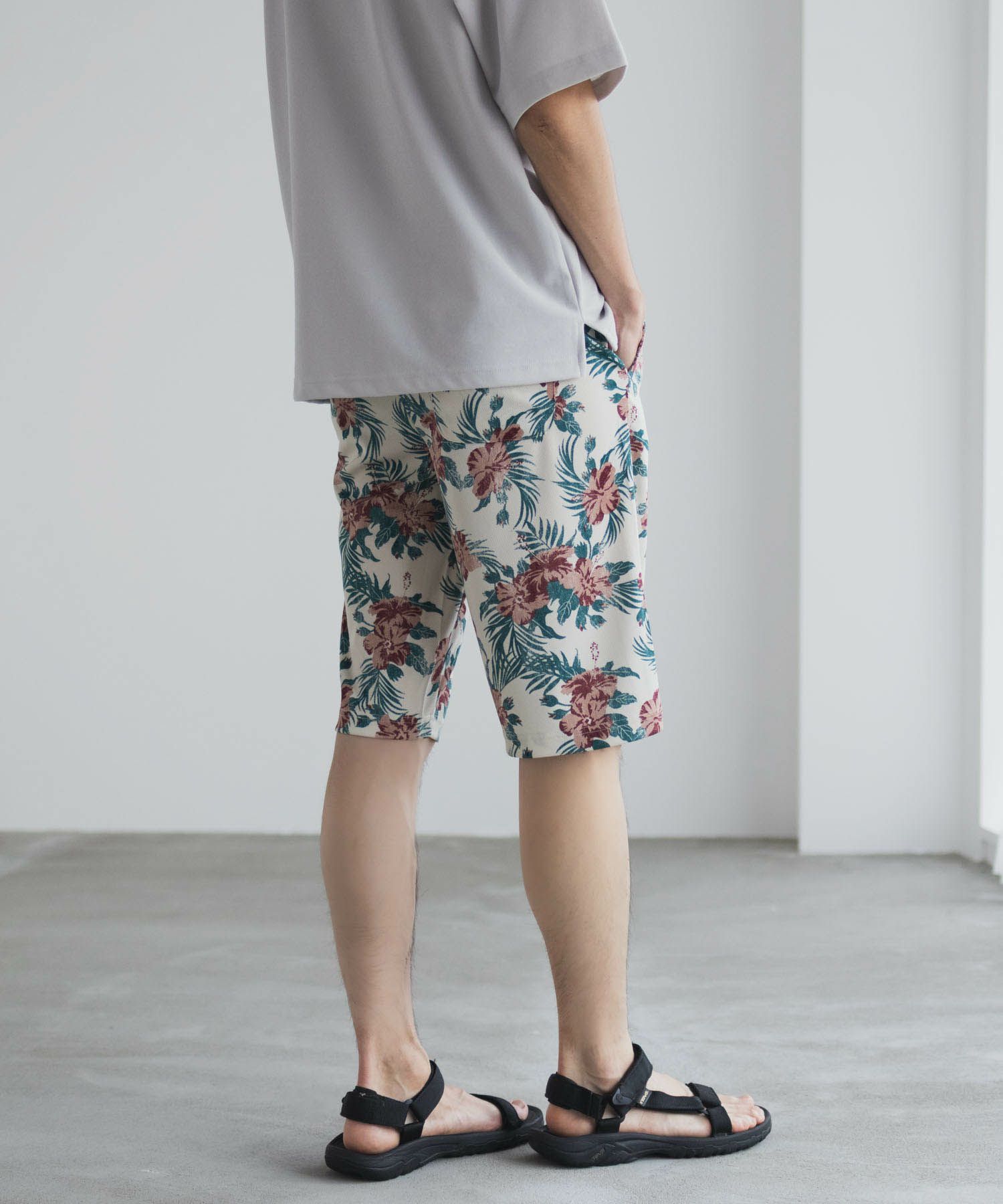 NAVY ハニカムメッシュショートパンツ メンズ商品サムネイル-6