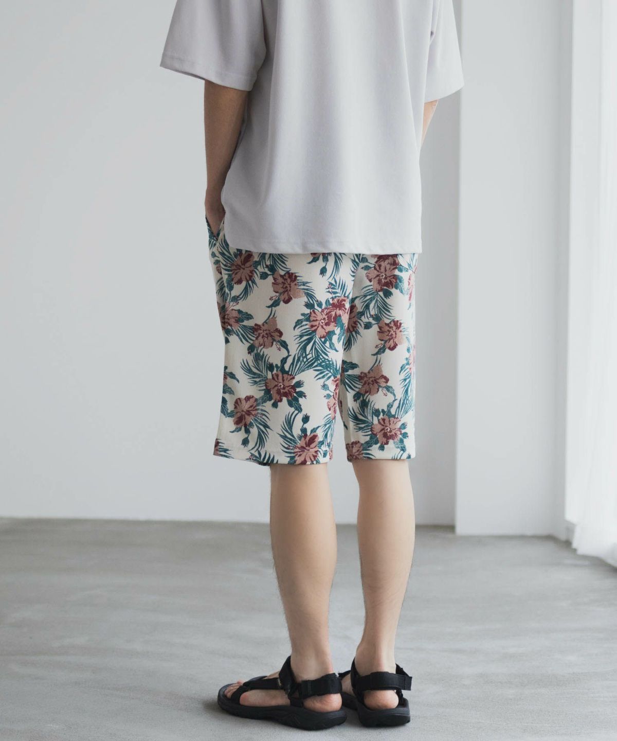 NAVY ハニカムメッシュショートパンツ メンズ