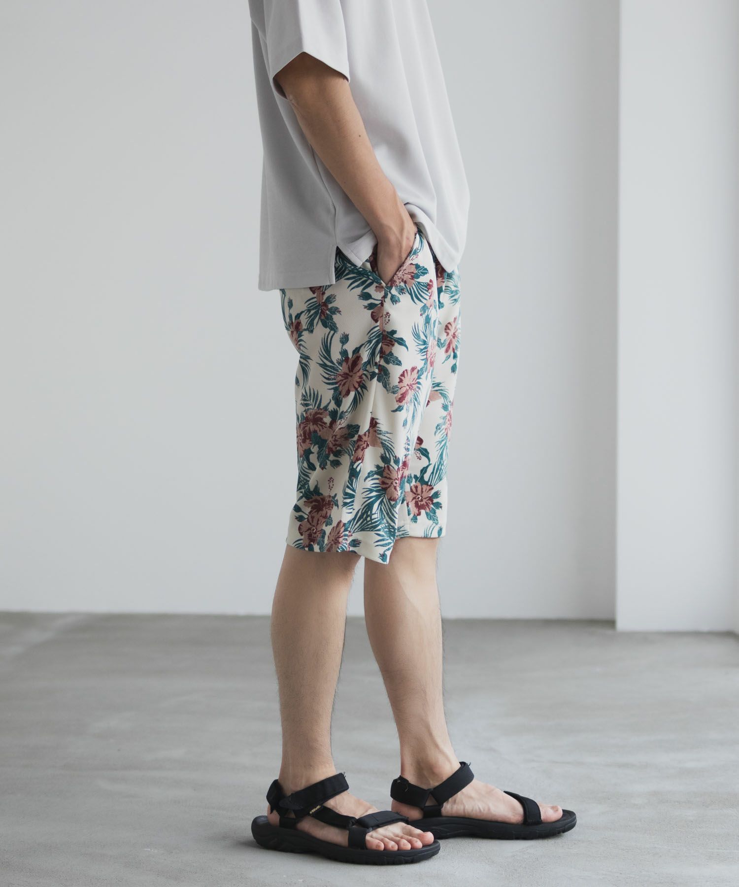 NAVY ハニカムメッシュショートパンツ メンズ