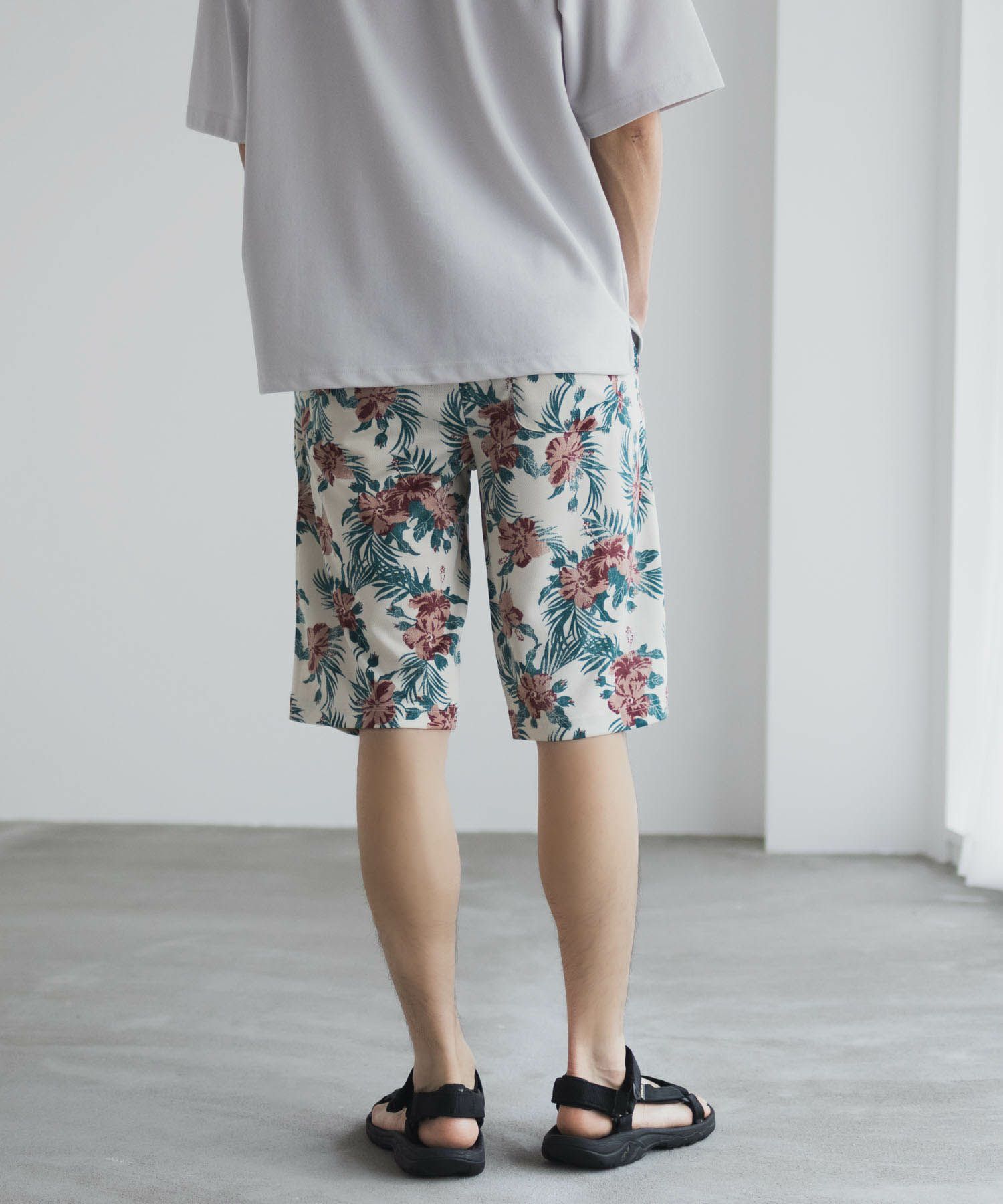 NAVY ハニカムメッシュショートパンツ メンズ