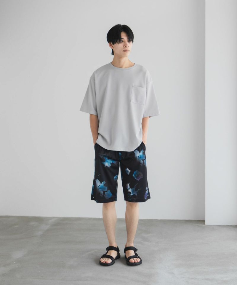NAVY ハニカムメッシュショートパンツ メンズ