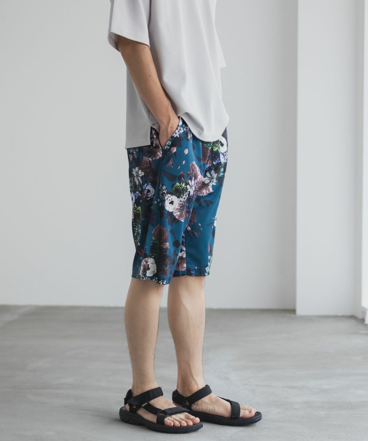 NAVY ハニカムメッシュショートパンツ メンズ