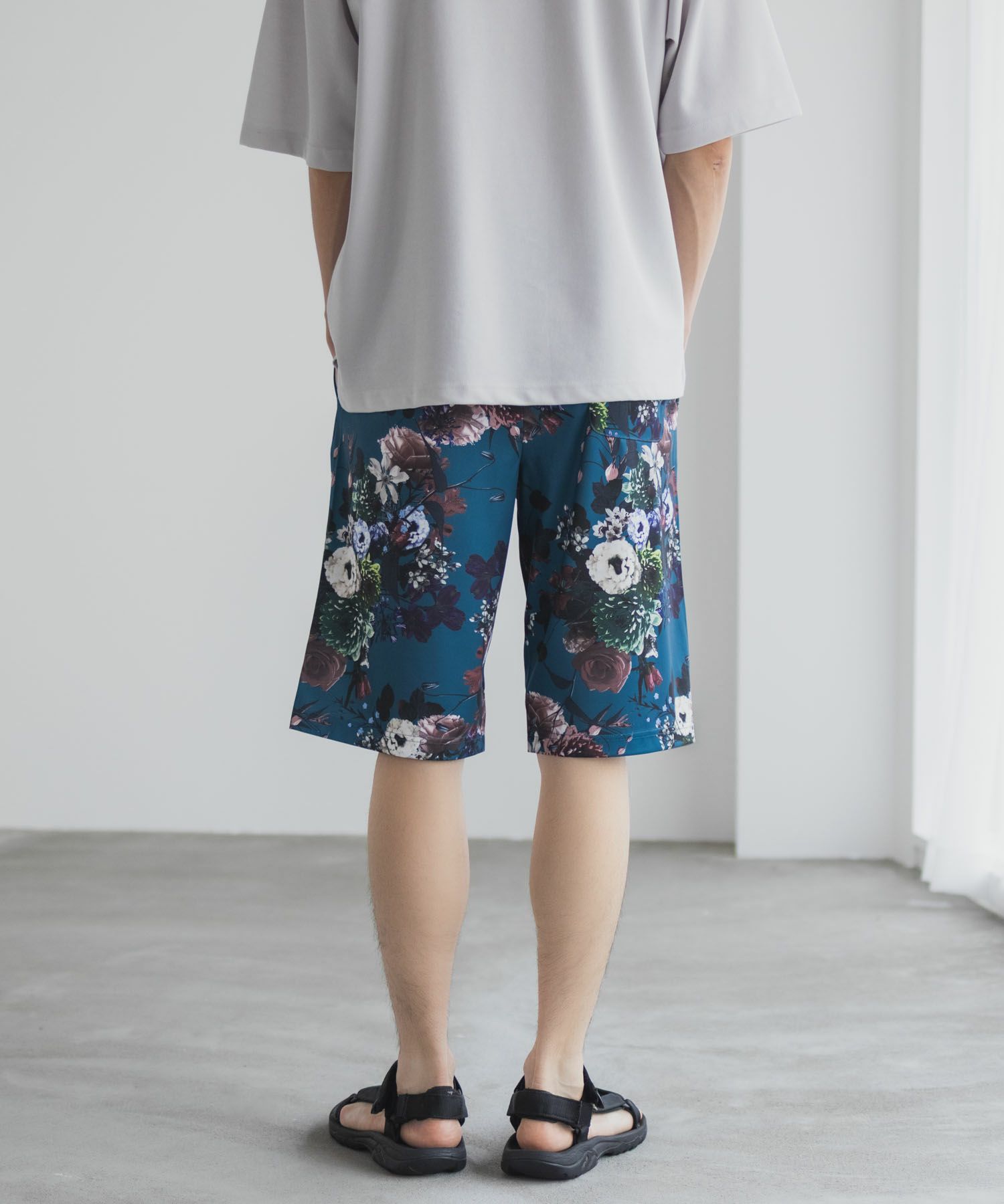 NAVY ハニカムメッシュショートパンツ メンズ