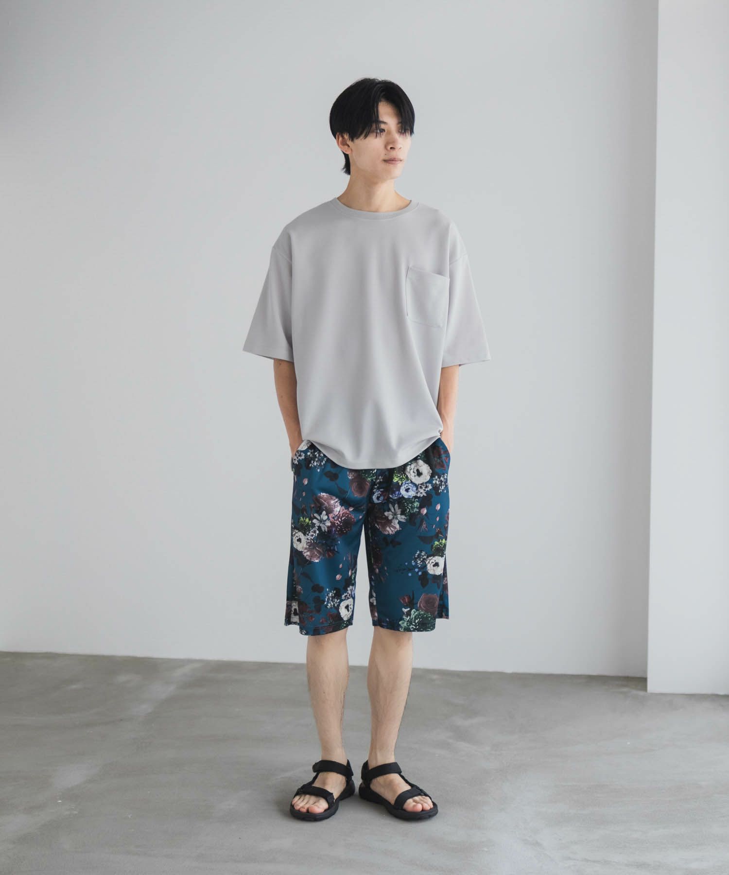 NAVY ハニカムメッシュショートパンツ メンズ商品サムネイル-18