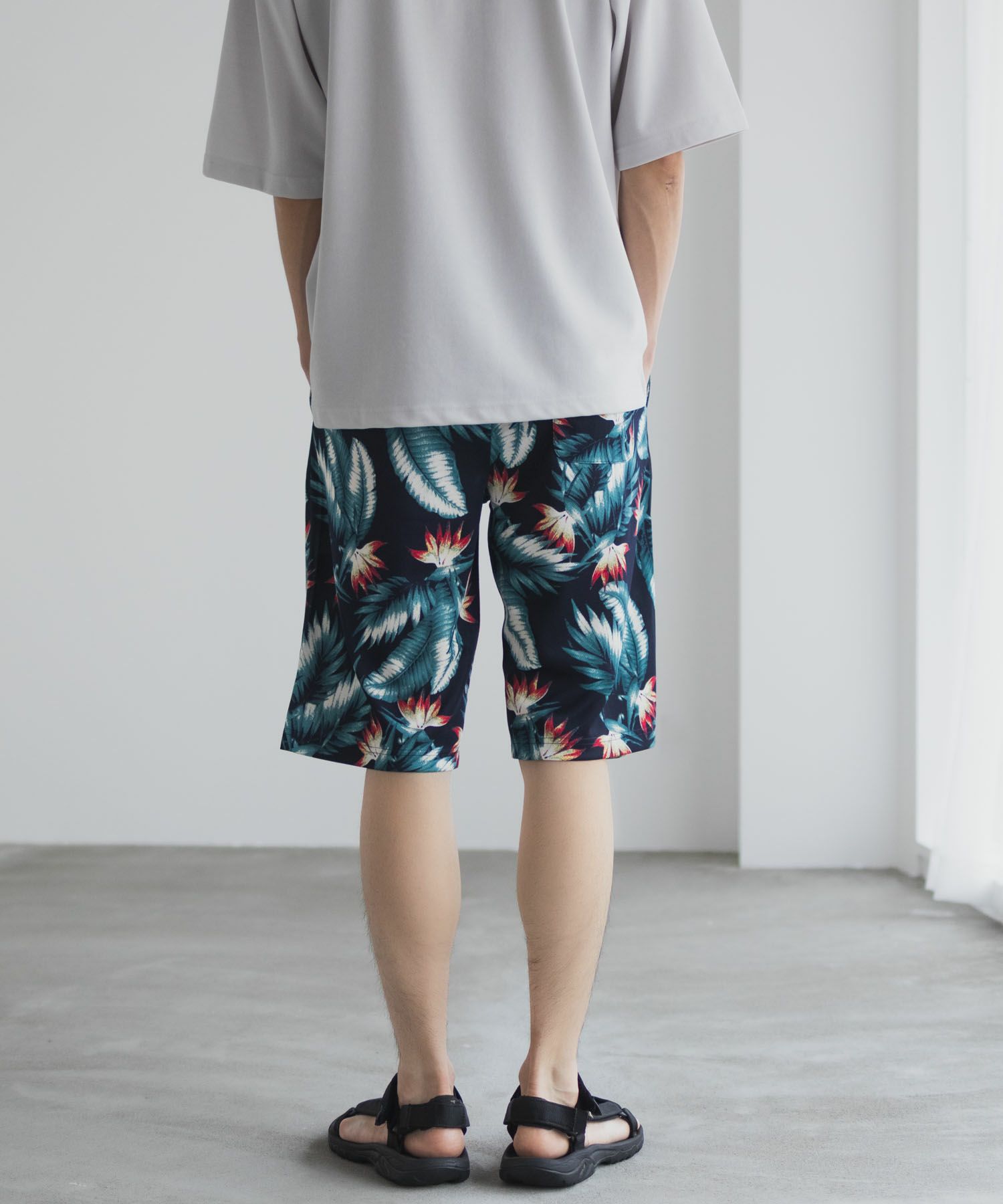 NAVY ハニカムメッシュショートパンツ メンズ