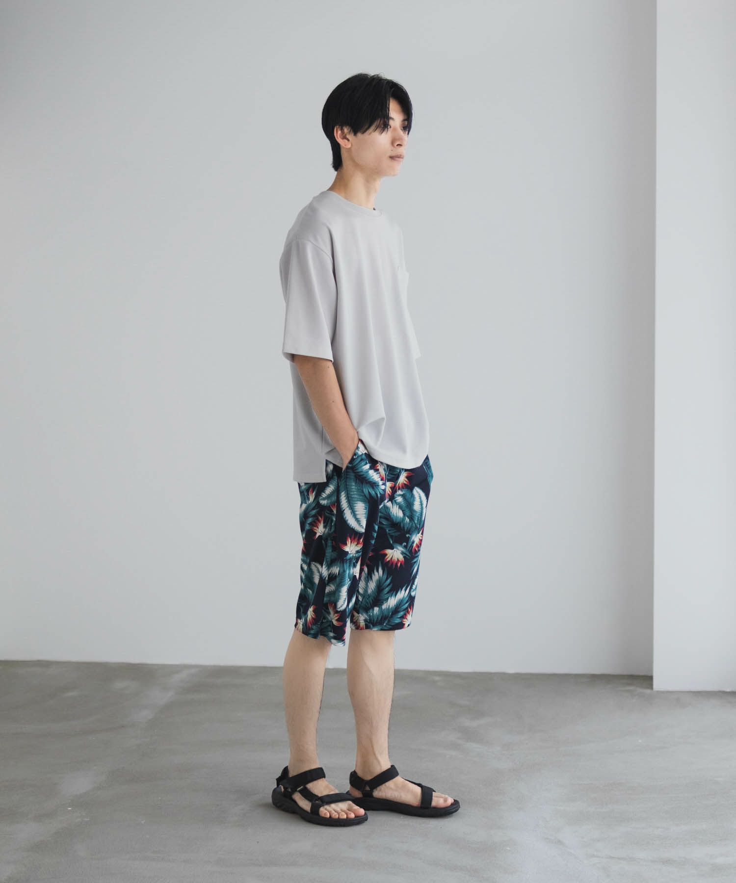 NAVY ハニカムメッシュショートパンツ メンズ商品サムネイル-22
