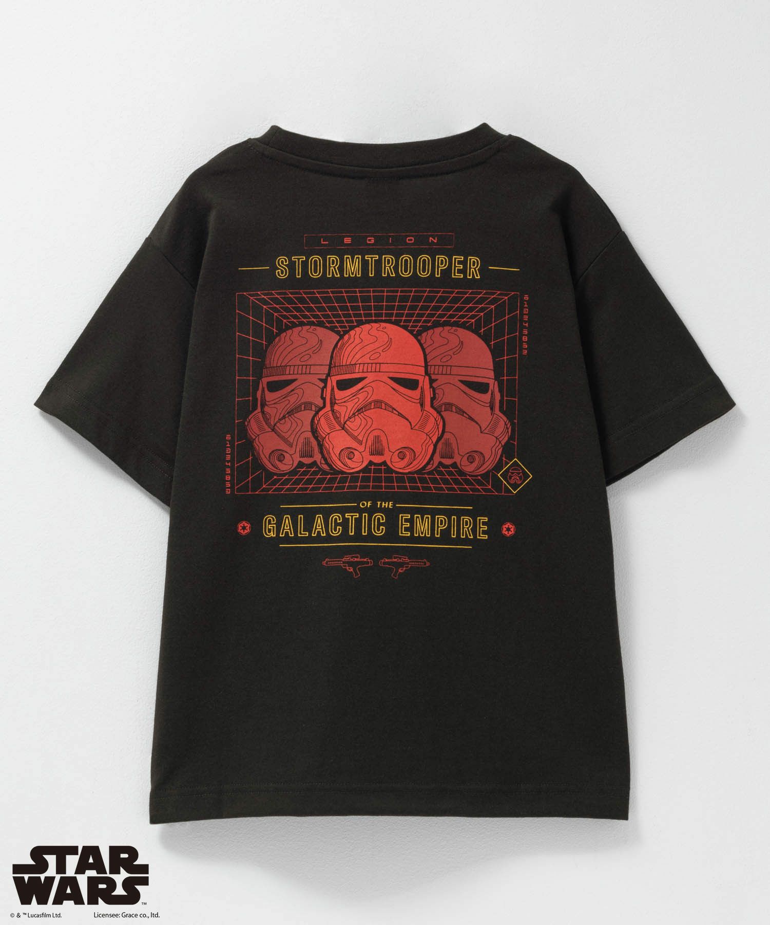 STAR WARS スター・ウォーズ / ダース・ベイダー プリントTシャツ キッズ メール便 対応商品商品画像-2