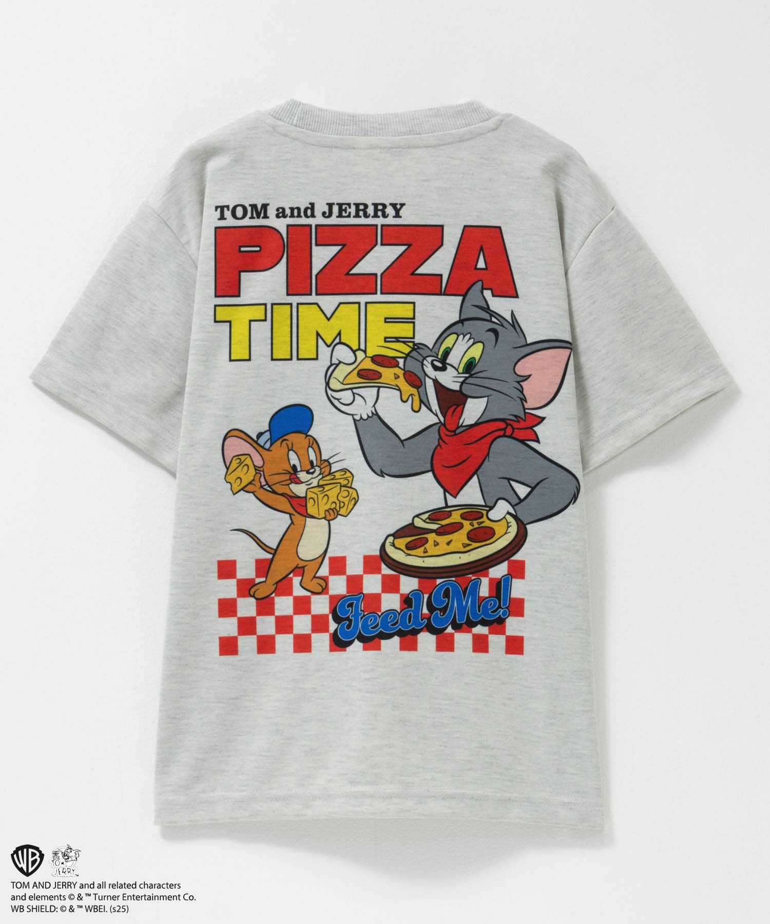 Tom and Jerry 転写プリントビッグTシャツ キッズ ネコポス 対応商品