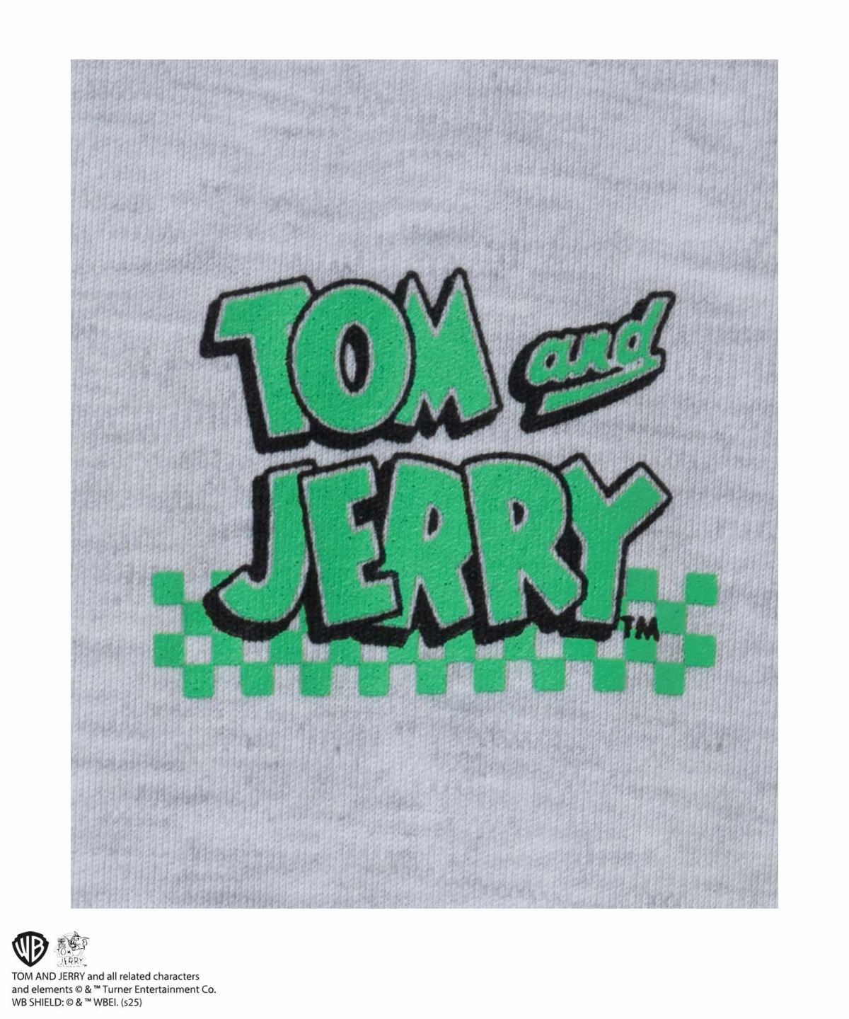 Tom and Jerry 転写プリントビッグTシャツ キッズ ネコポス 対応商品