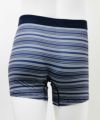 NAVY  メッシュボクサーパンツ マルチボーダー柄 メンズ メール便 対応商品商品サムネイル-3