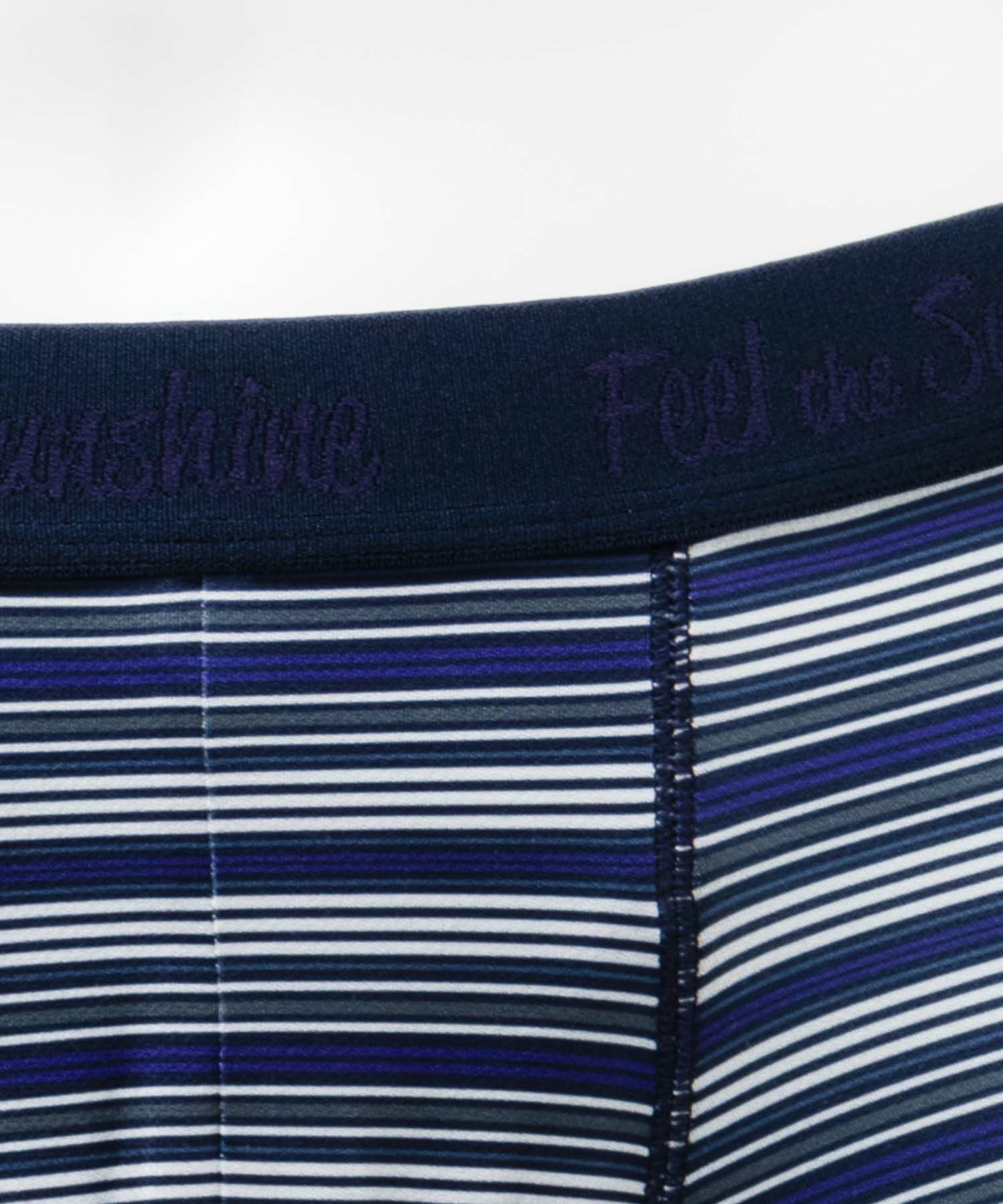 NAVY  メッシュボクサーパンツ マルチボーダー柄 メンズ メール便 対応商品商品サムネイル-6