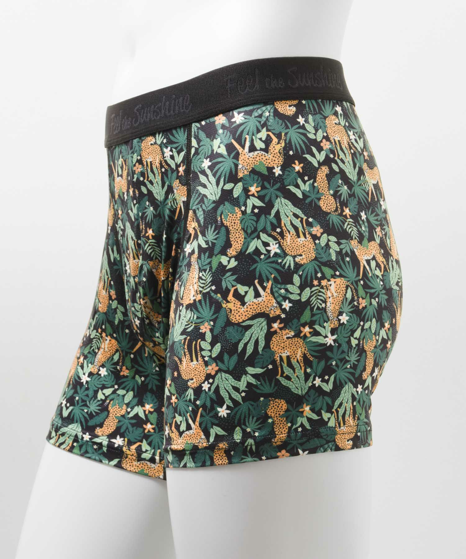 NAVY メッシュボクサーパンツ ヒョウ柄 メンズ ネコポス 対応商品