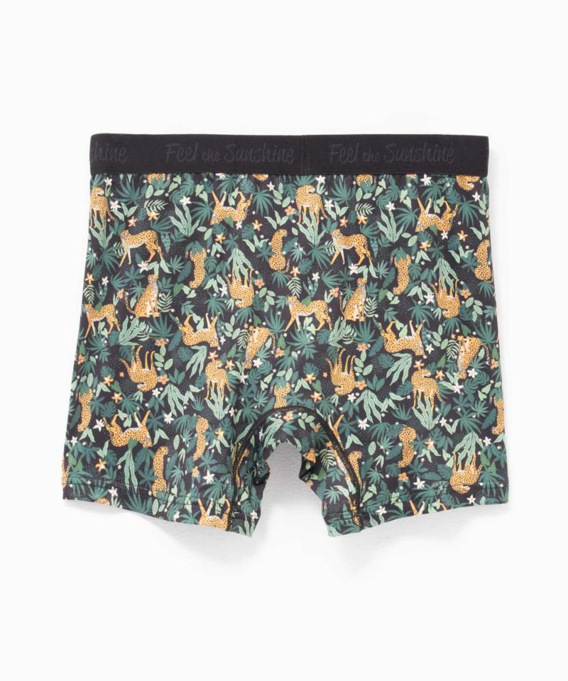 NAVY  メッシュボクサーパンツ ヒョウ柄 メンズ メール便 対応商品商品画像-5