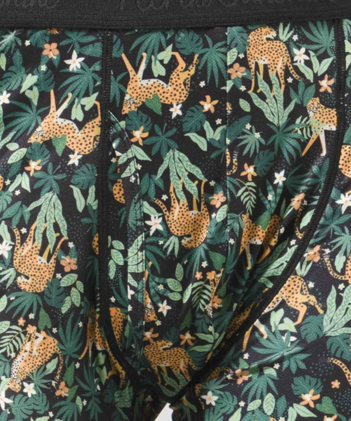 NAVY メッシュボクサーパンツ ヒョウ柄 メンズ ネコポス 対応商品