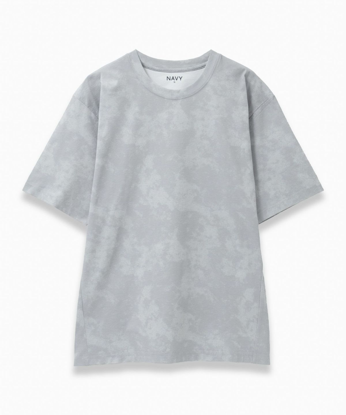 NAVY ドライストレッチ総柄Tシャツ メンズ ネコポス 対応商品