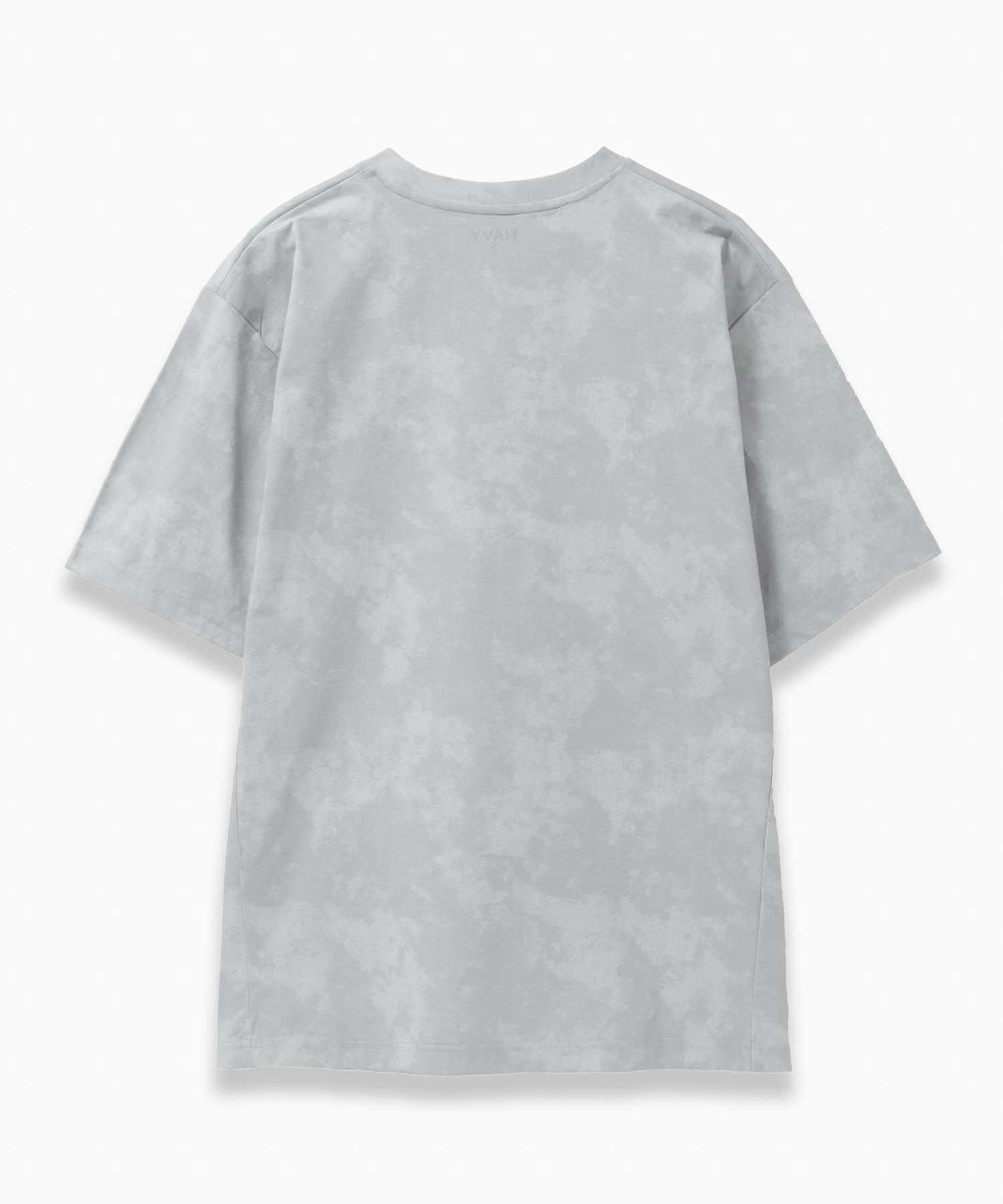 NAVY ドライストレッチ総柄Tシャツ メンズ ネコポス 対応商品
