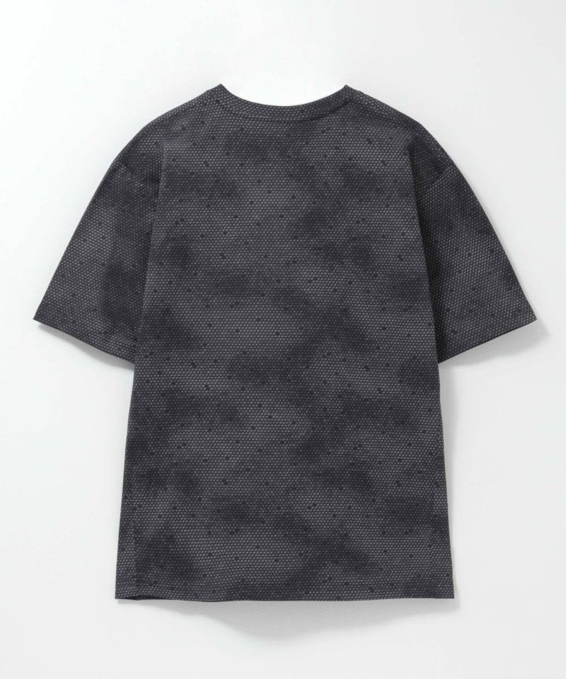 NAVY  ドライストレッチ総柄Tシャツ メンズ メール便 対応商品商品画像-4