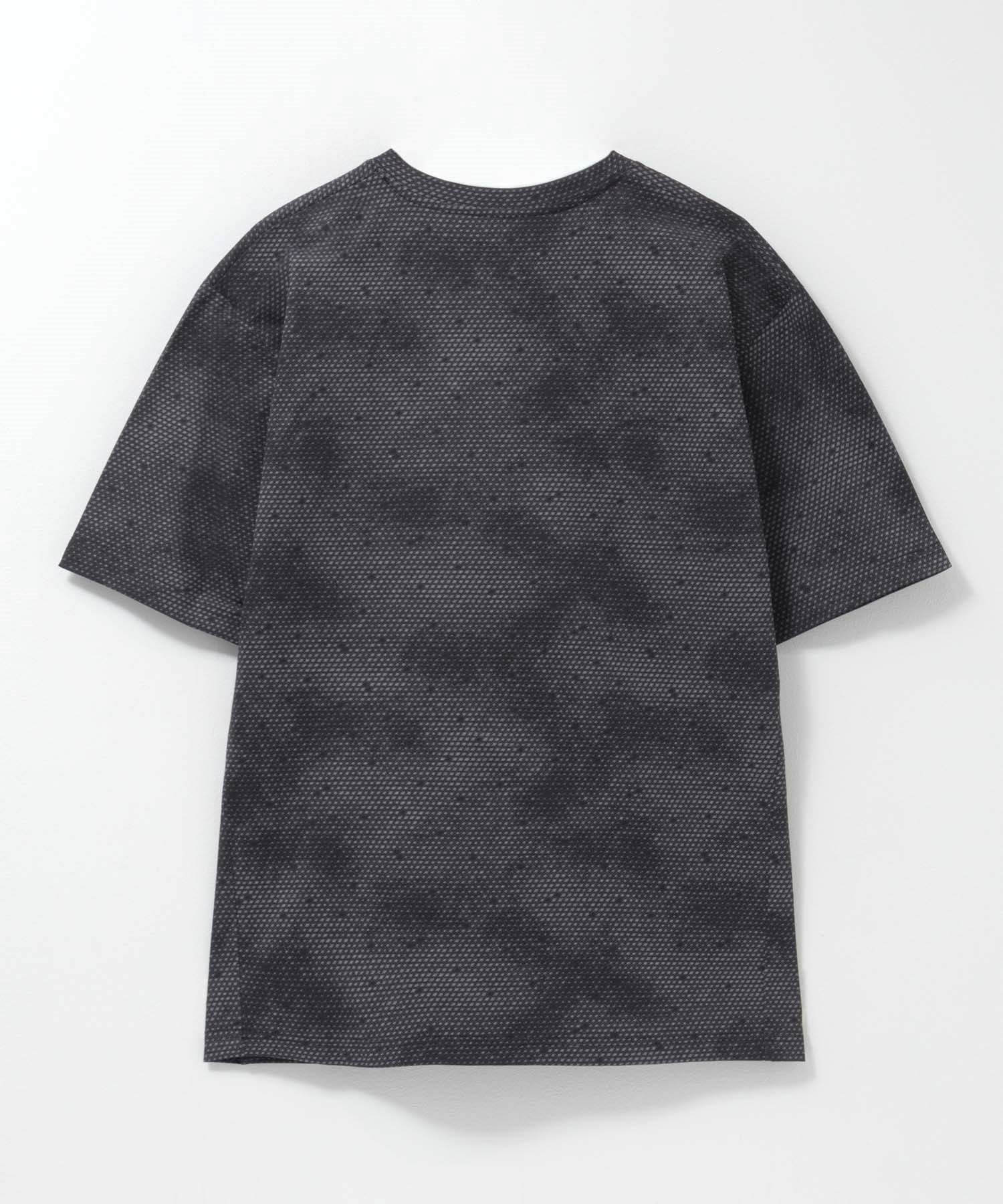 NAVY ドライストレッチ総柄Tシャツ メンズ メール便 対応商品商品画像-4