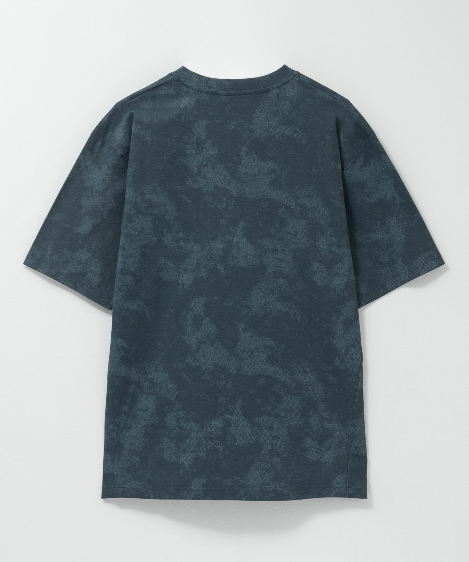 NAVY ドライストレッチ総柄Tシャツ メンズ メール便 対応商品商品画像-6