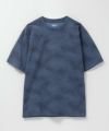 NAVY ドライストレッチ総柄Tシャツ メンズ ネコポス 対応商品