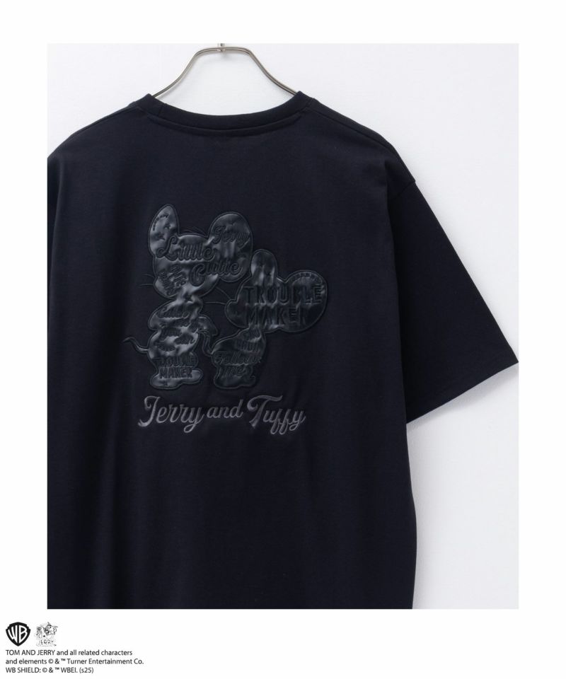 Tom and Jerry 合皮Tシャツ メンズ メール便 対応商品商品画像-1