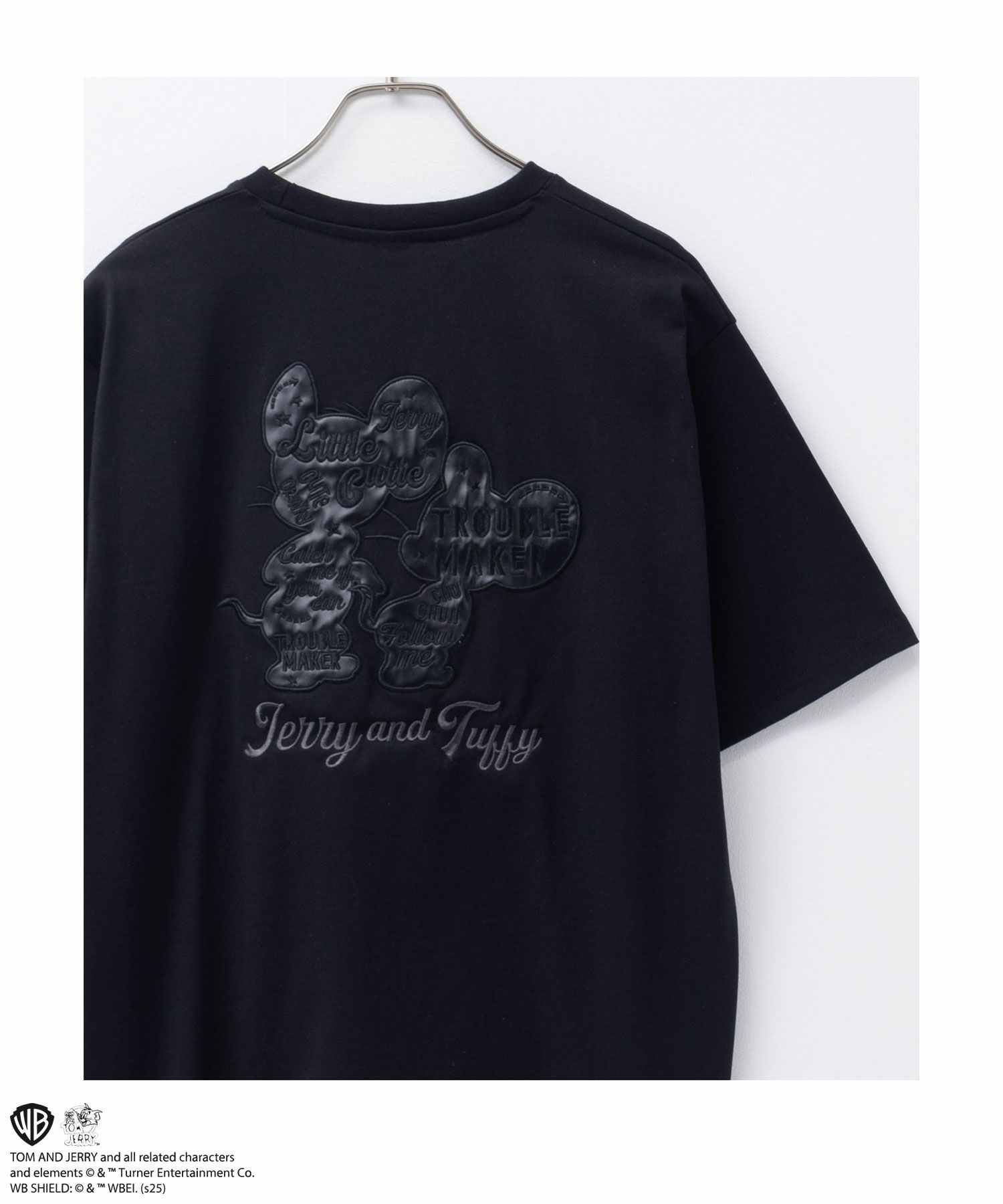 Tom and Jerry 合皮Tシャツ メンズ メール便 対応商品商品サムネイル-1