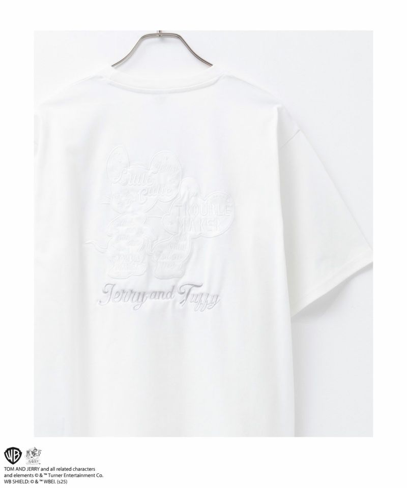 Tom and Jerry 合皮Tシャツ メンズ メール便 対応商品商品画像-2