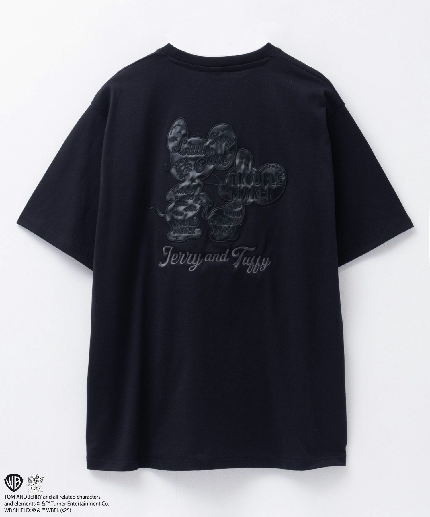 Tom and Jerry 合皮Tシャツ メンズ メール便 対応商品商品サムネイル-4