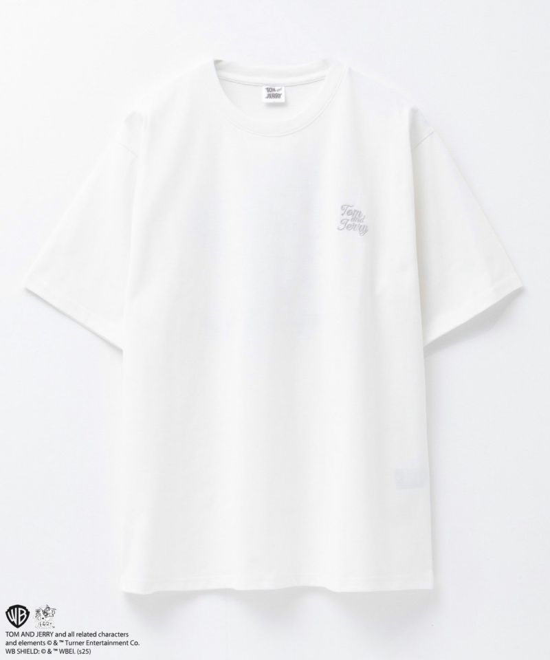 Tom and Jerry 合皮Tシャツ メンズ メール便 対応商品商品画像-5