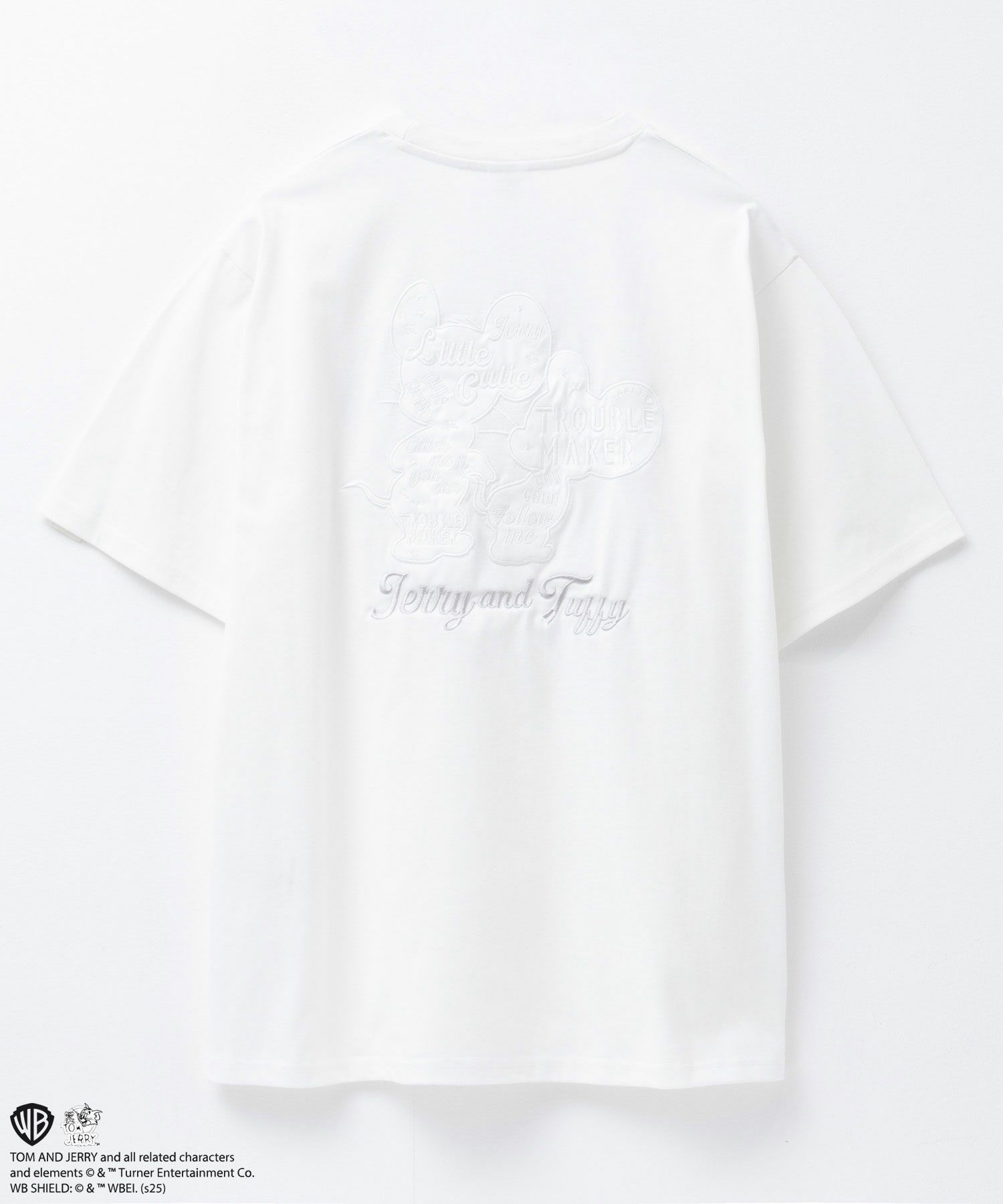 Tom and Jerry 合皮Tシャツ メンズ メール便 対応商品商品サムネイル-6