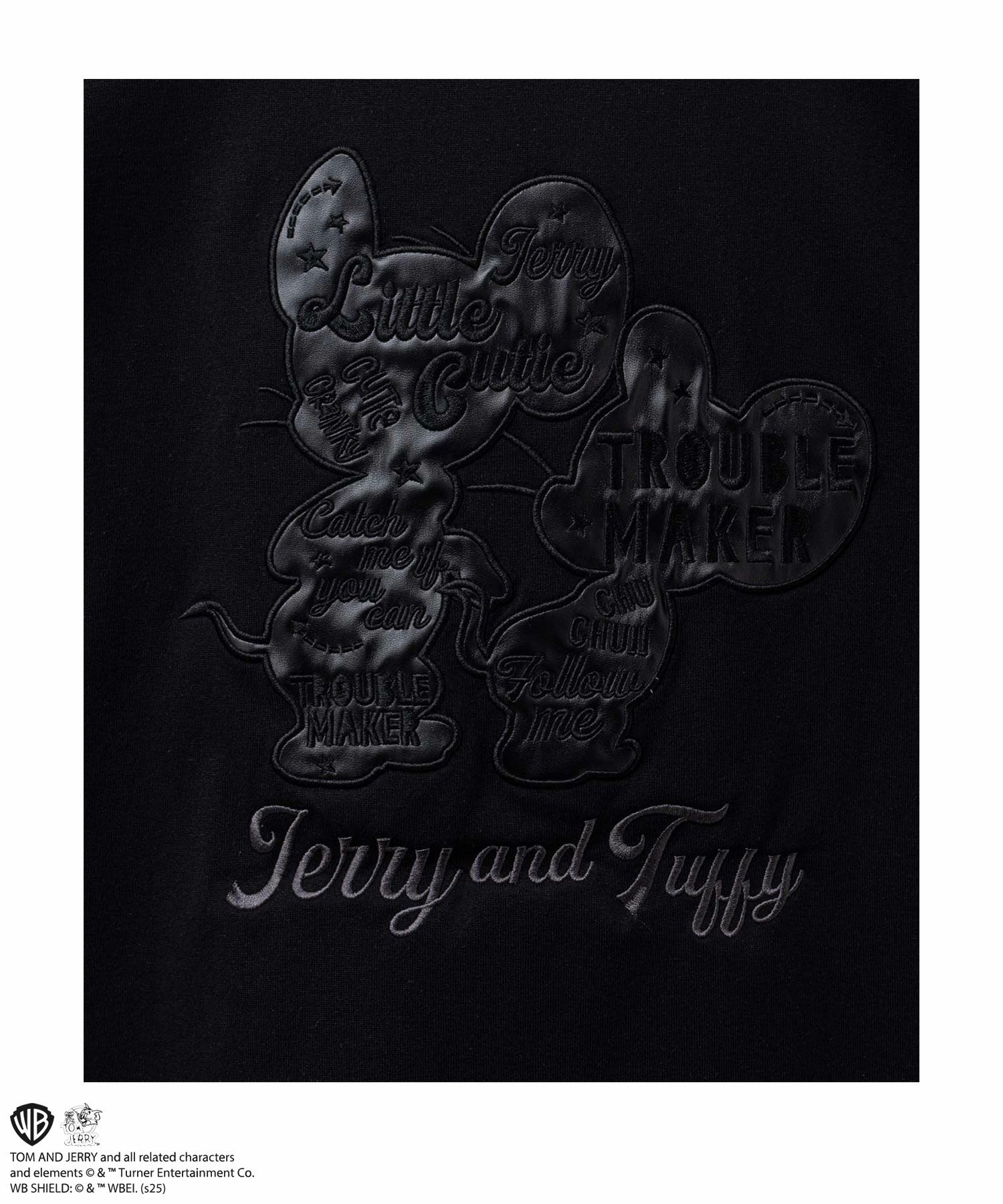 Tom and Jerry 合皮Tシャツ メンズ メール便 対応商品商品サムネイル-8