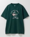 T-GRAPHICS エモラインアートプリント半袖Tシャツ メンズ ネコポス 対応商品