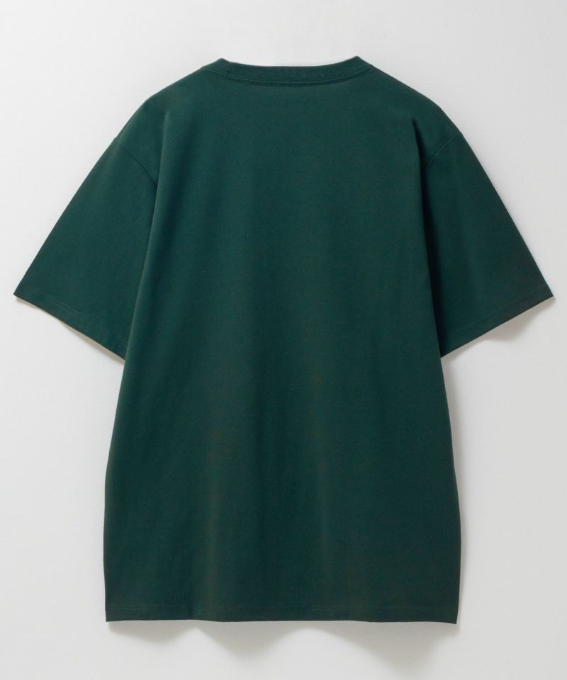 T-GRAPHICS エモラインアートプリント半袖Tシャツ メンズ メール便 対応商品商品画像-6