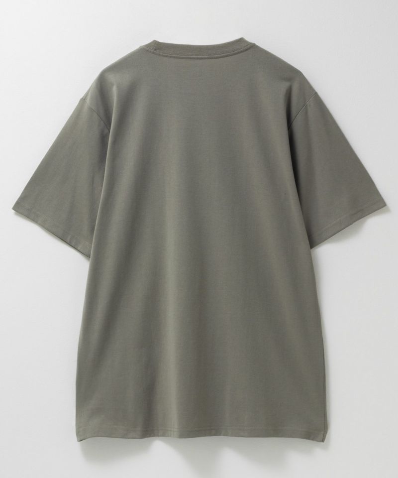 T-GRAPHICS エモラインアートプリント半袖Tシャツ メンズ メール便 対応商品商品画像-8